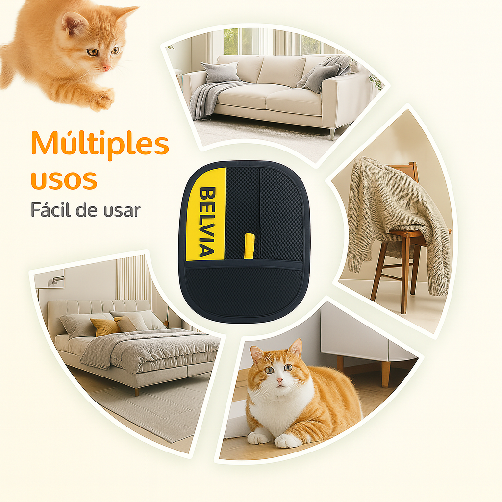 ¡Disfruta más de tu mascota, sin pelo en casa!
